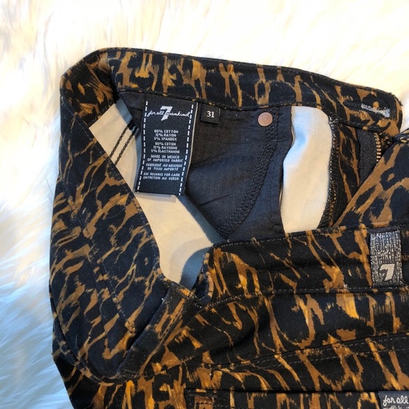 5[7ForAllMankind] Leopard Gwenevere pants - Picture 7 of 7